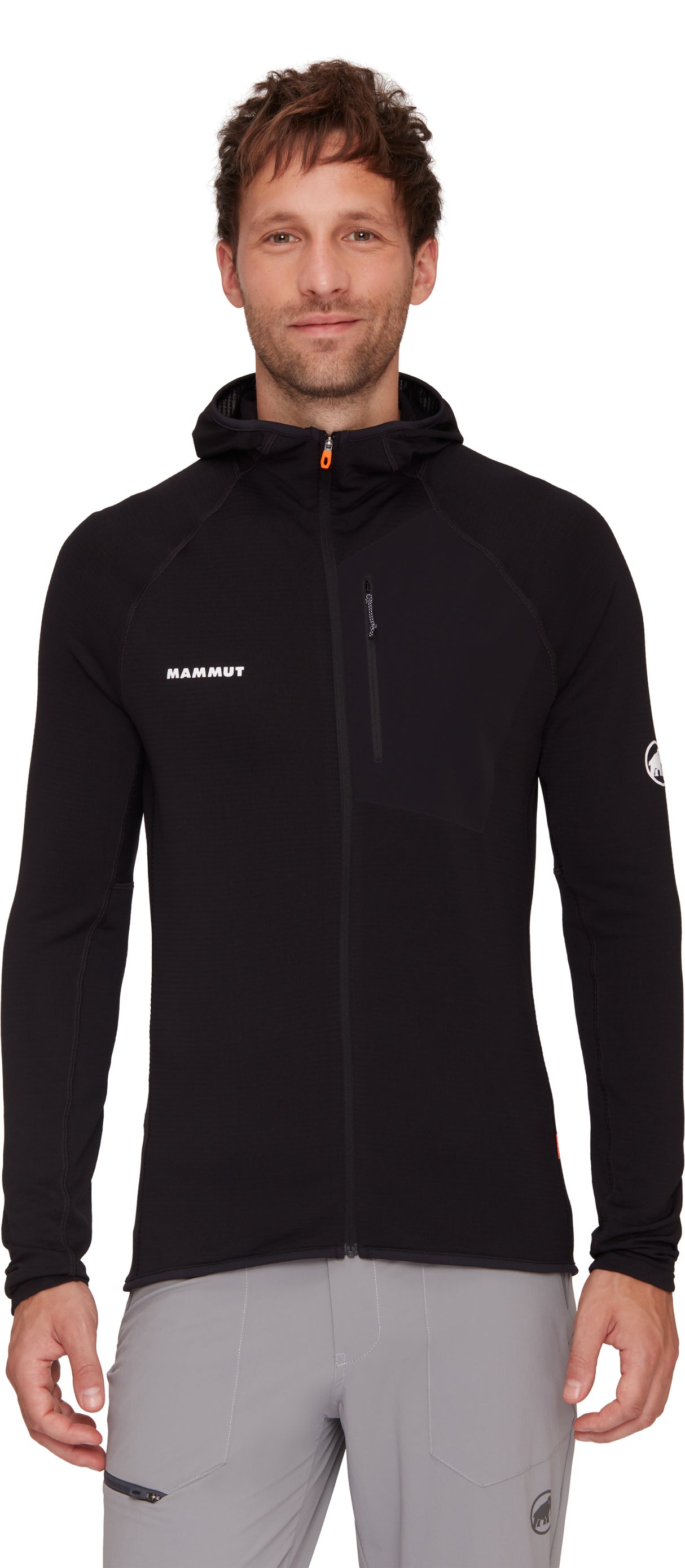 Fleece jacket Aenergy Light ML Hooded men's