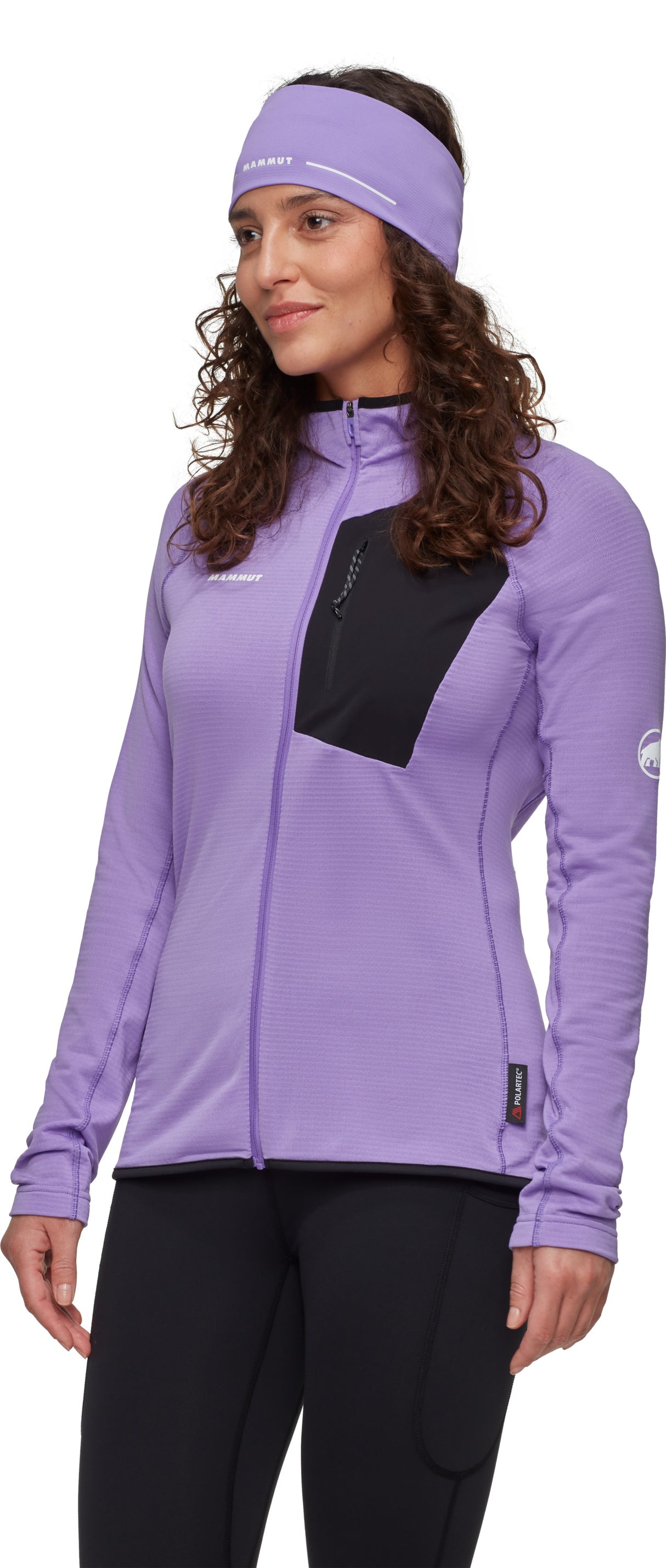 Women's fleece jacket Aenergy Light ML Hooded
