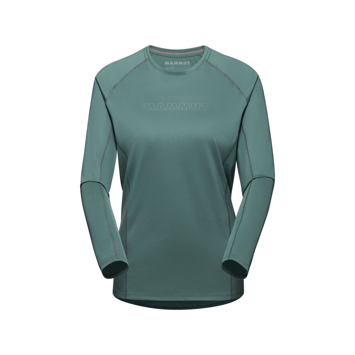 Sporta krekls Mammut Selun FL Longsleeve Logo sieviešu Dark Jade