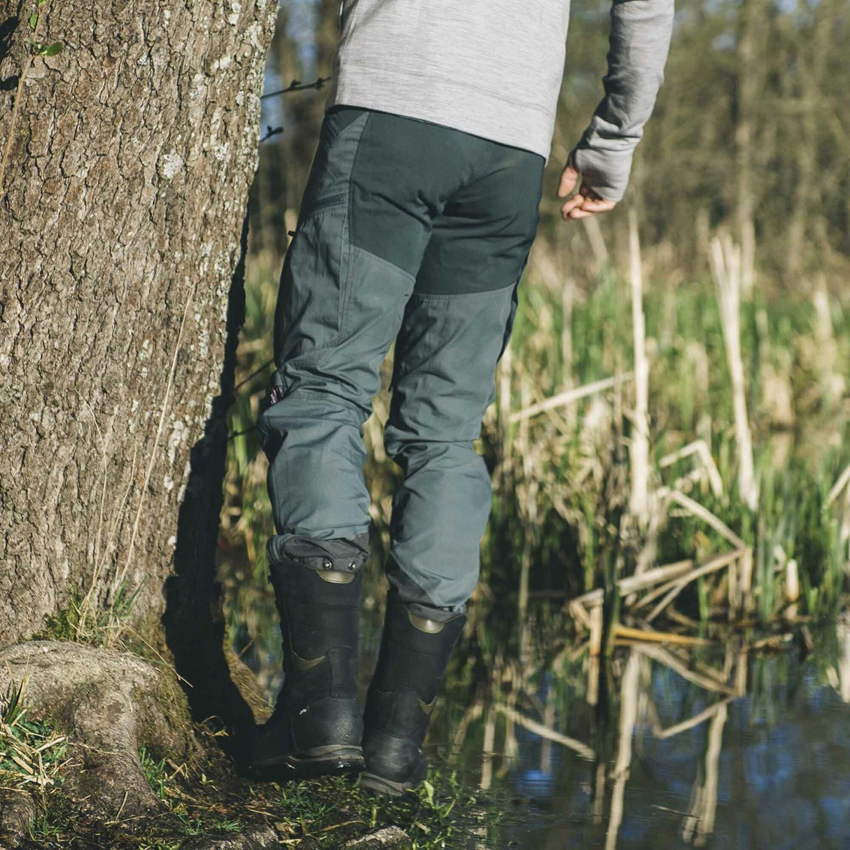 Pārgājienu bikses Lundhags Makke Stretch Hybrid vīriešu