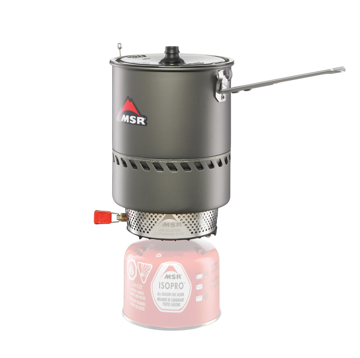 Gāzes deglis ar katlu MSR Reactor® Stove System 1.7 L