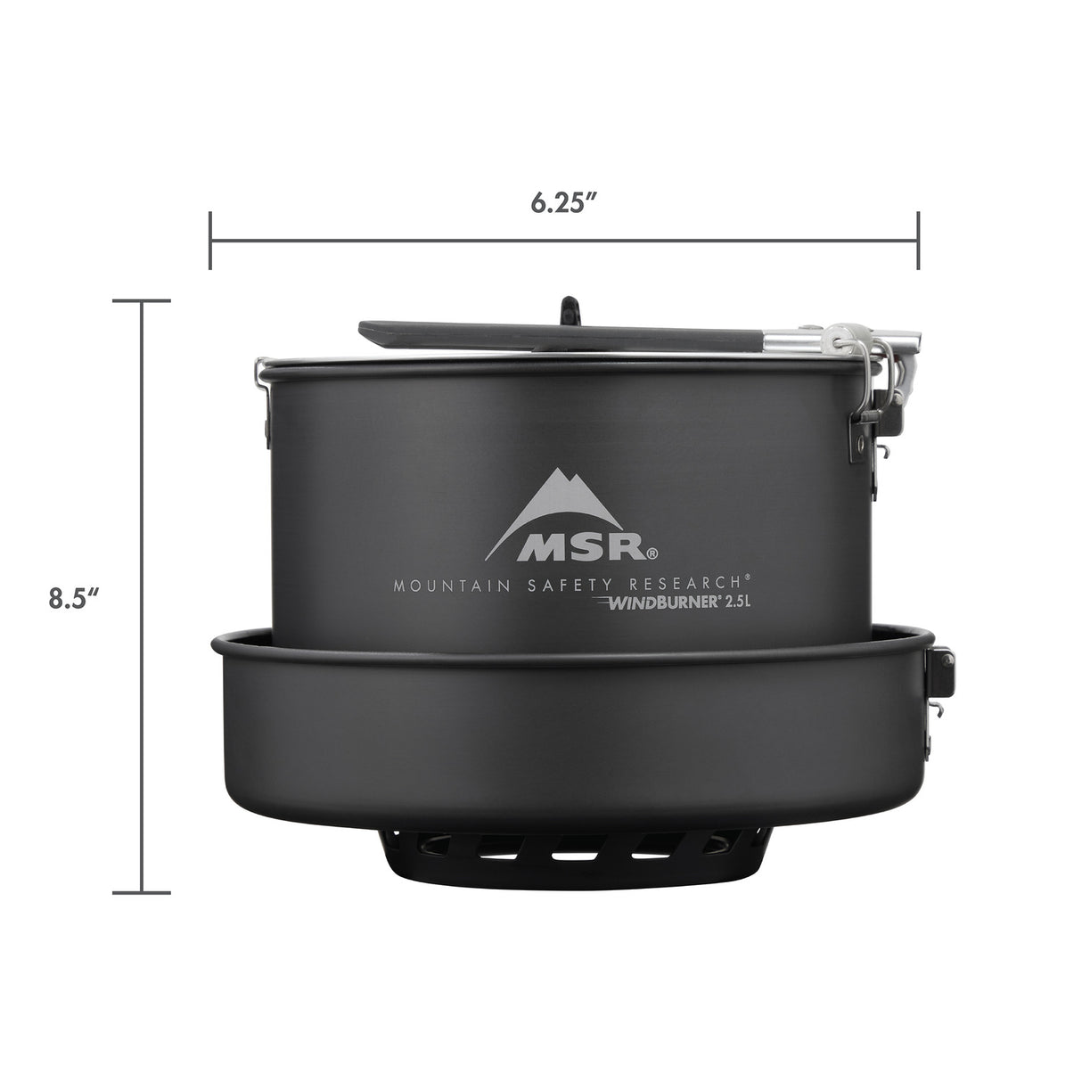 Deglis ar katlu un pannu MSR WindBurner® Stove System Combo