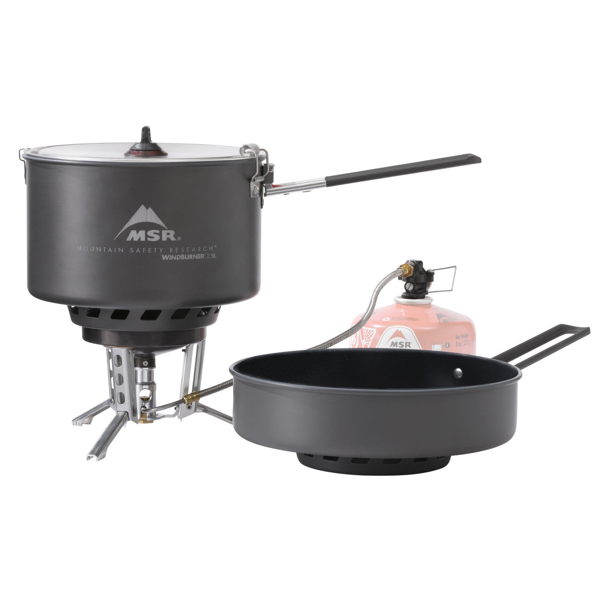 Deglis ar katlu un pannu MSR WindBurner® Stove System Combo