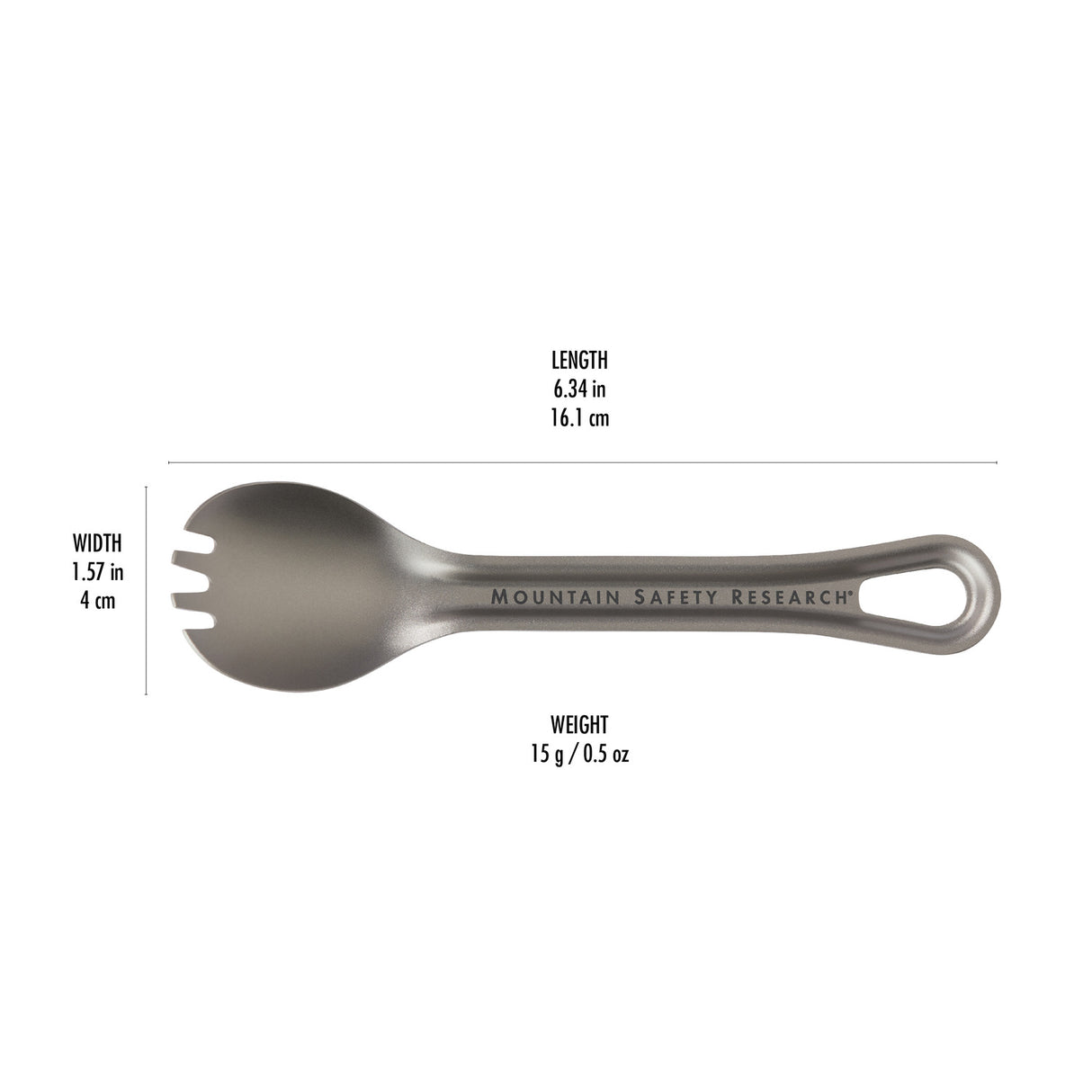 Karote MSR Titan™ Spork
