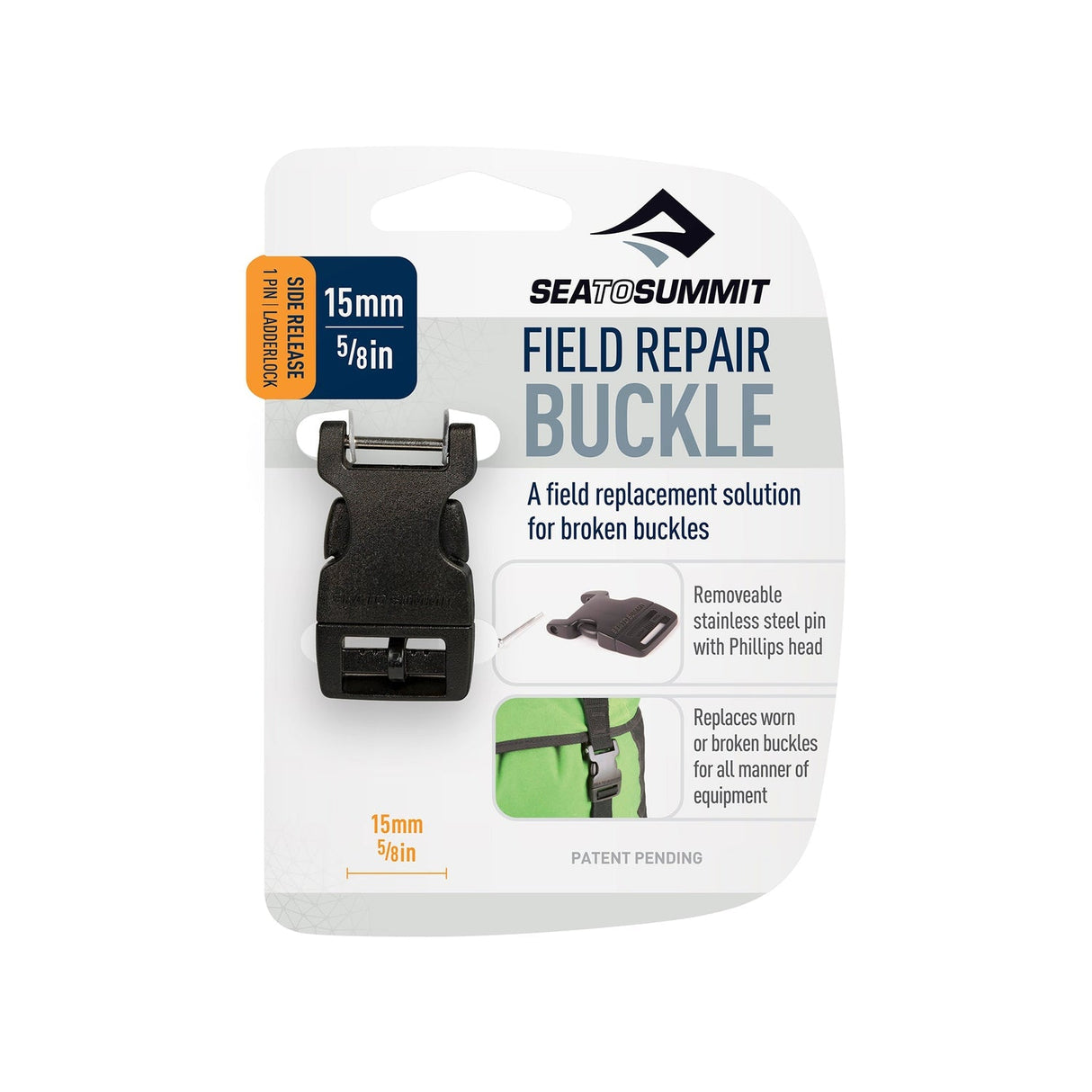 Sprādze Sea to Summit Field Repair Buckle 1 Pin