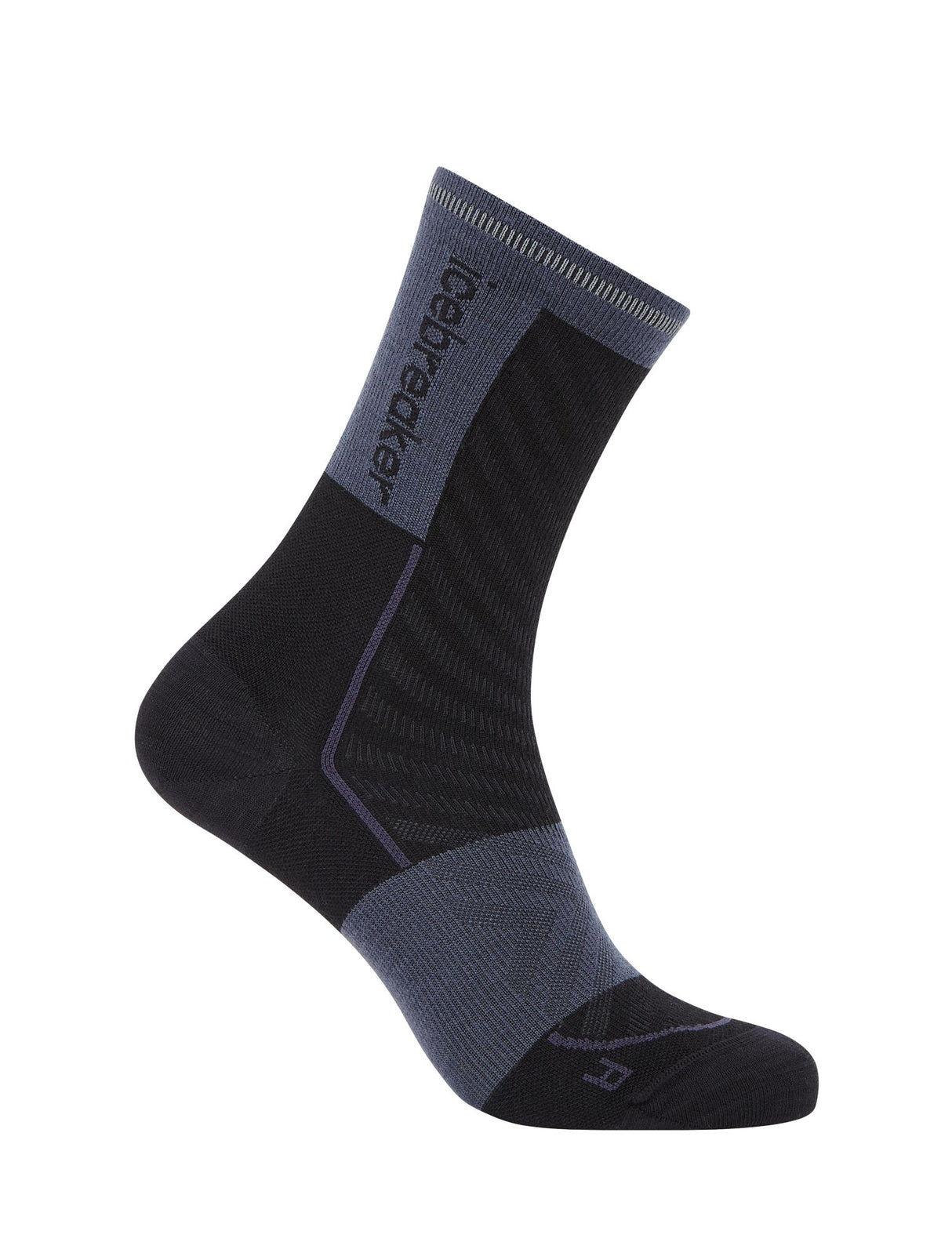 Skriešanas zeķes Icebreaker Merino Run+ Ultralight Crew sieviešu