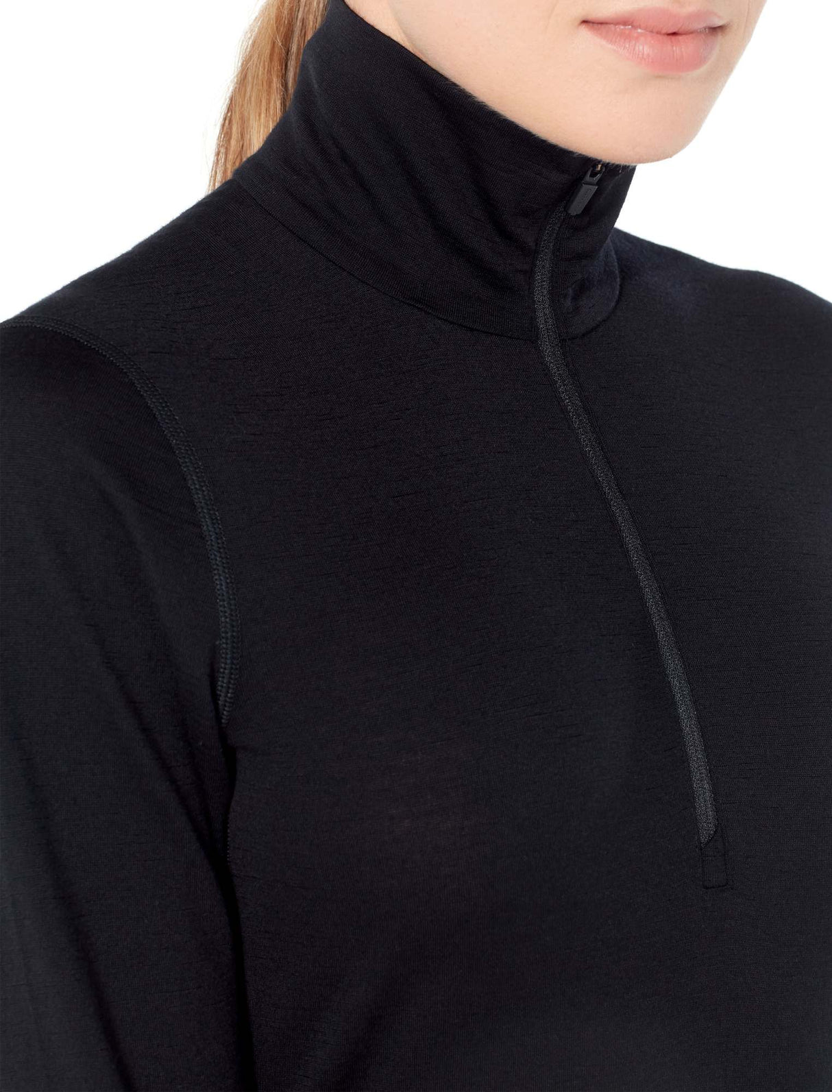 Merino thermal underwear Icebreaker 200 Oasis LS Half Zip Women's