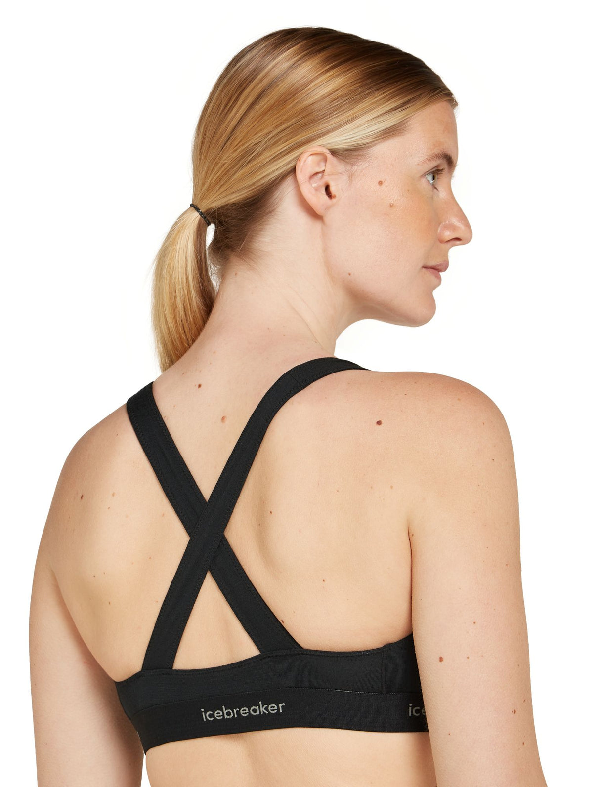 Krūšturis Icebreaker 125 Cool Lite Sprite Racerback sieviešu