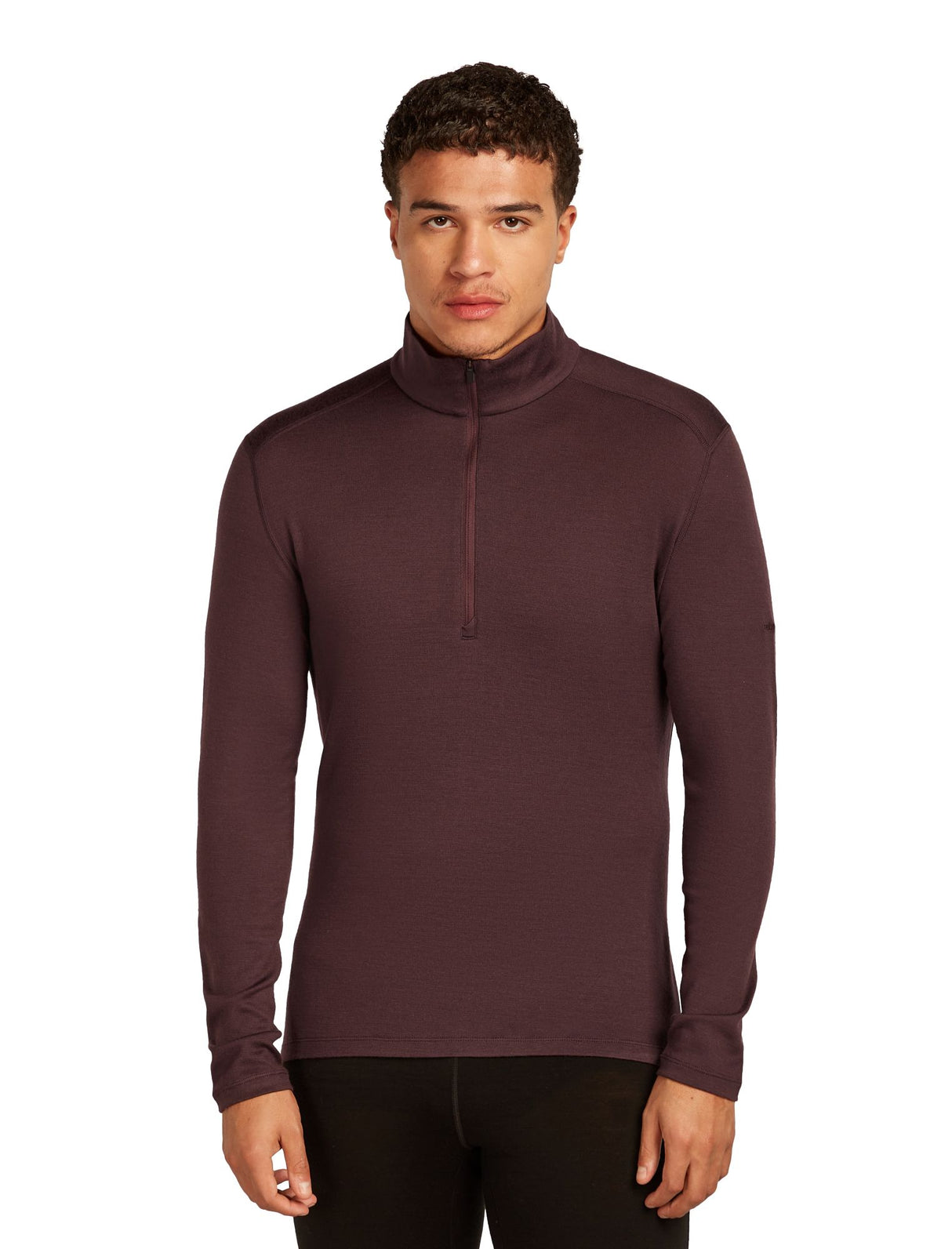 Merino termoveļas krekls Icebreaker 260 Tech LS Half Zip vīriešu