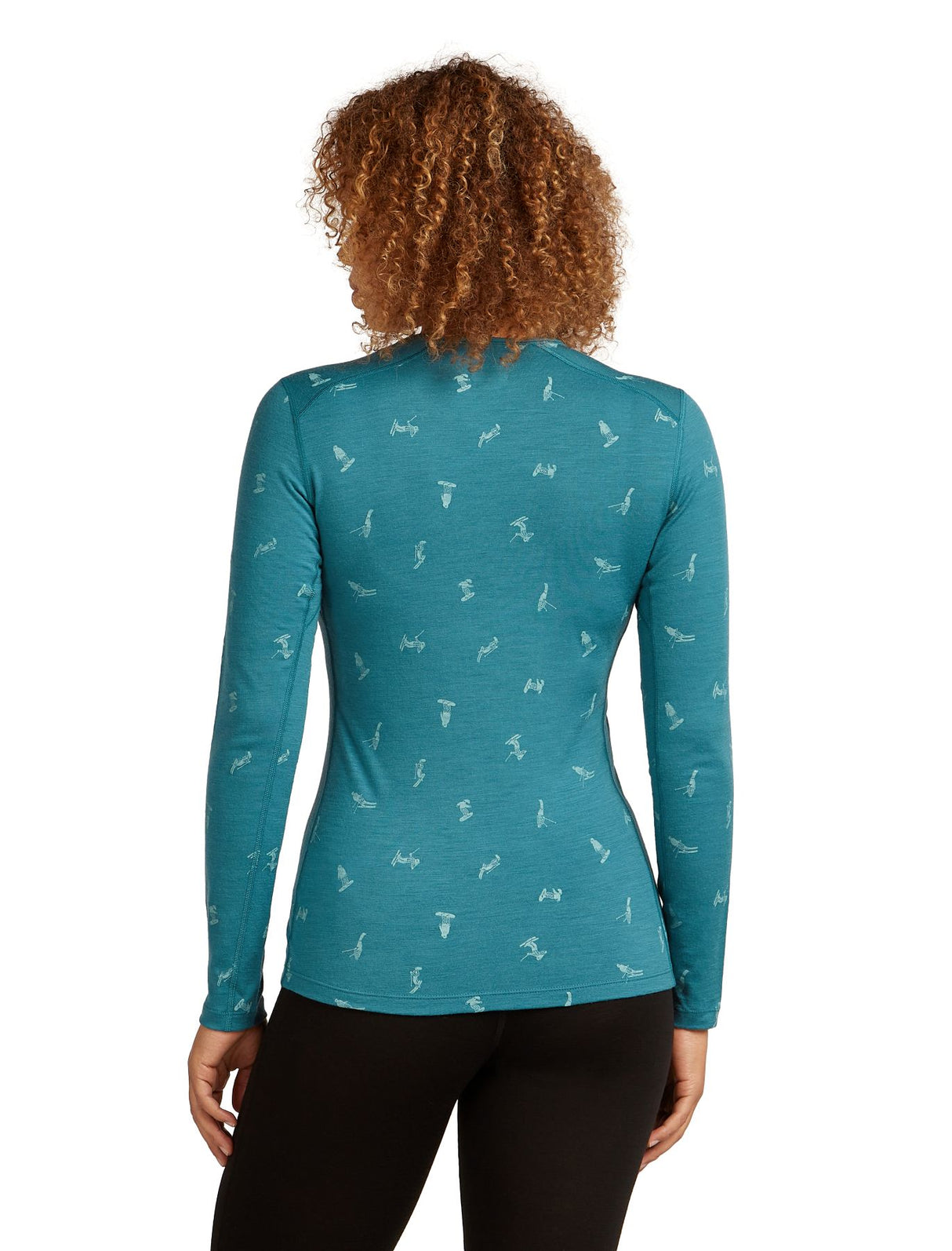 Women's Icebreaker 200 Oasis LS Crewe Merino Thermal Shirt