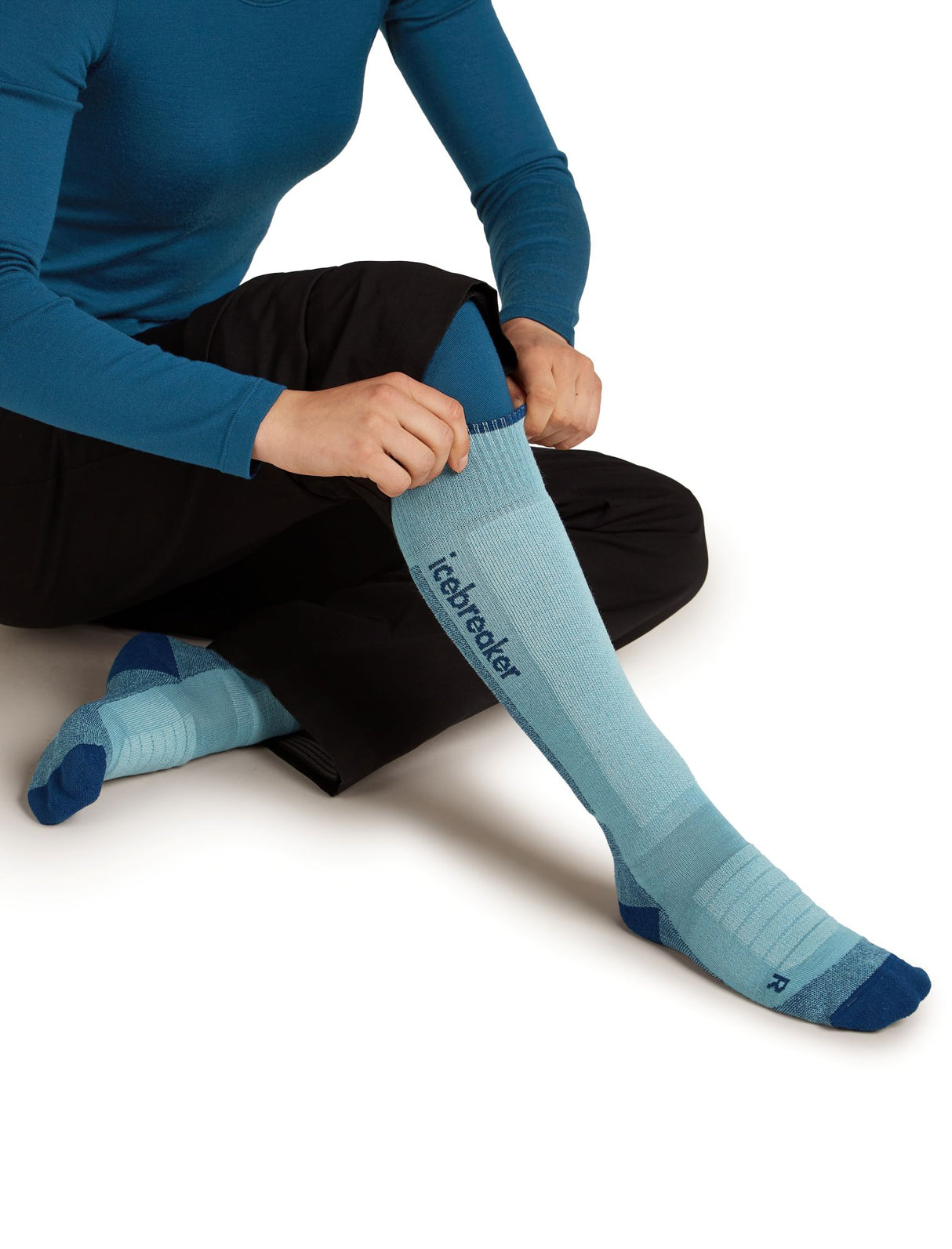 Slēpošanas zeķes Icebreaker Merino Ski+ Medium OTC sieviešu