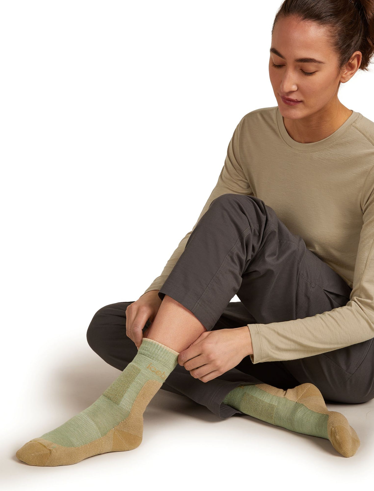 Hiking socks Icebreaker Hike+ Medium Crew Merino women's