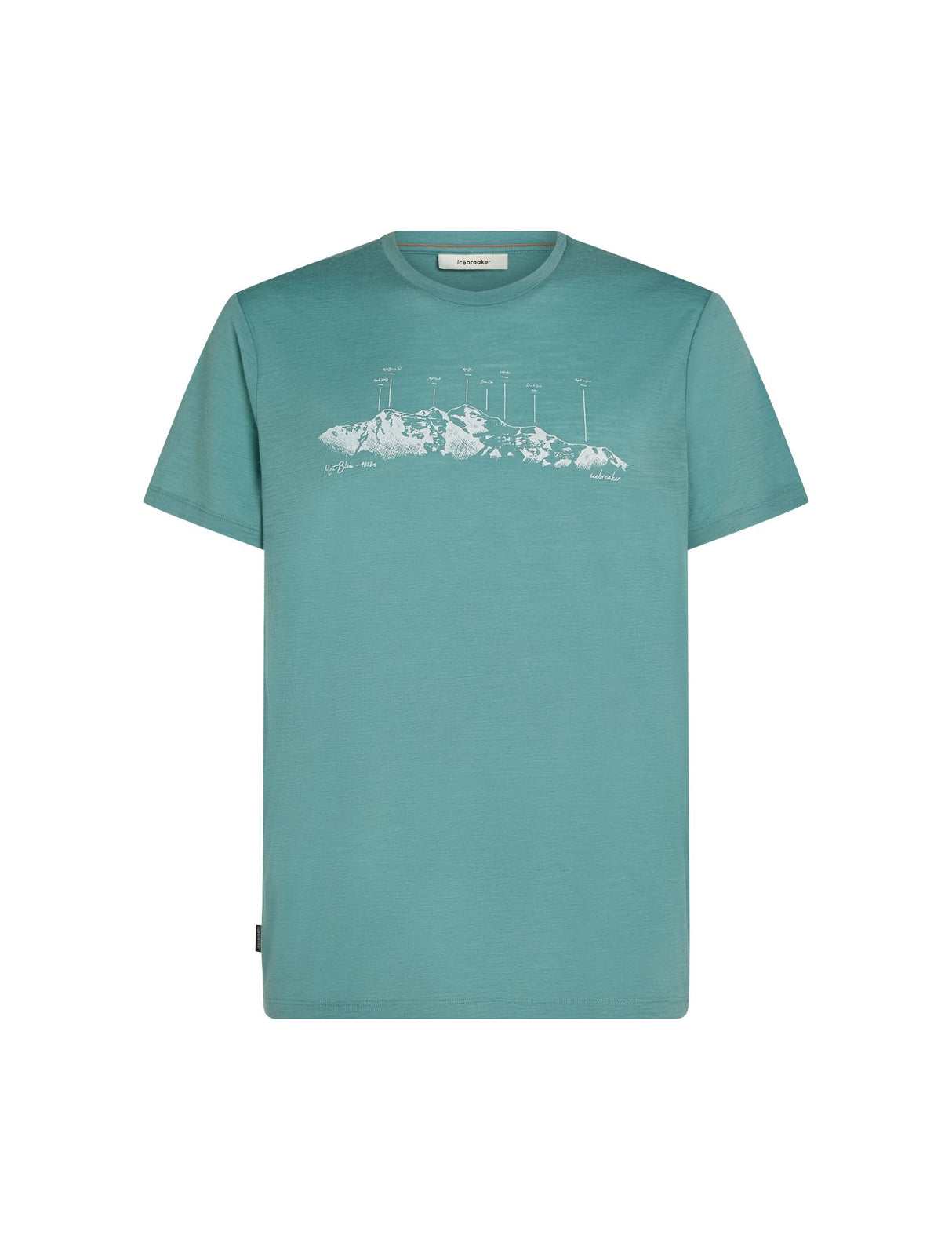 Men's Merino T-shirt Icebreaker Tech Lite SS 150 Massif