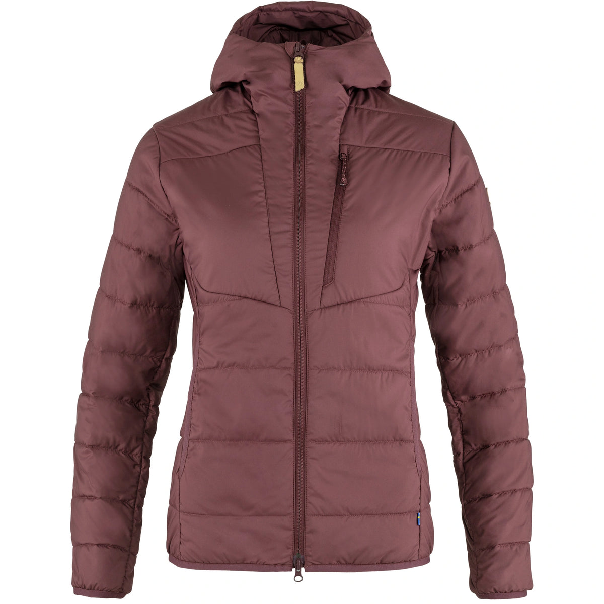 Fjallraven Keb Padded Hoodie hiking jacket for women
