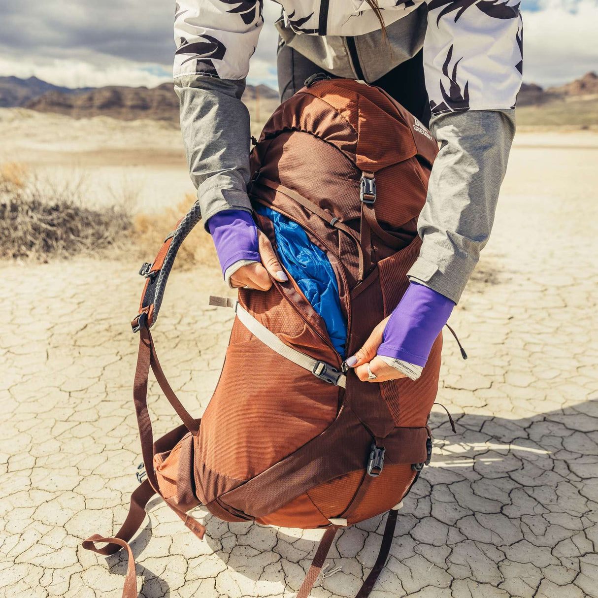 Pārgājienu mugursoma Gregory Maven 55 sieviešu