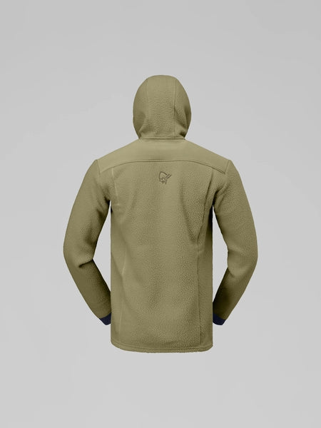 Flīsa jaka Norrona trollveggen warm3 Zip vīriešu