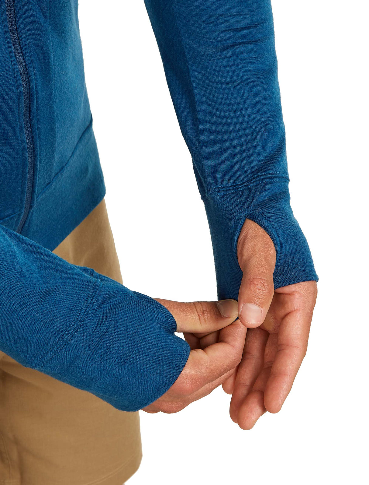 Men's Merino Hoodie Icebreaker Quantum IV LS Zip