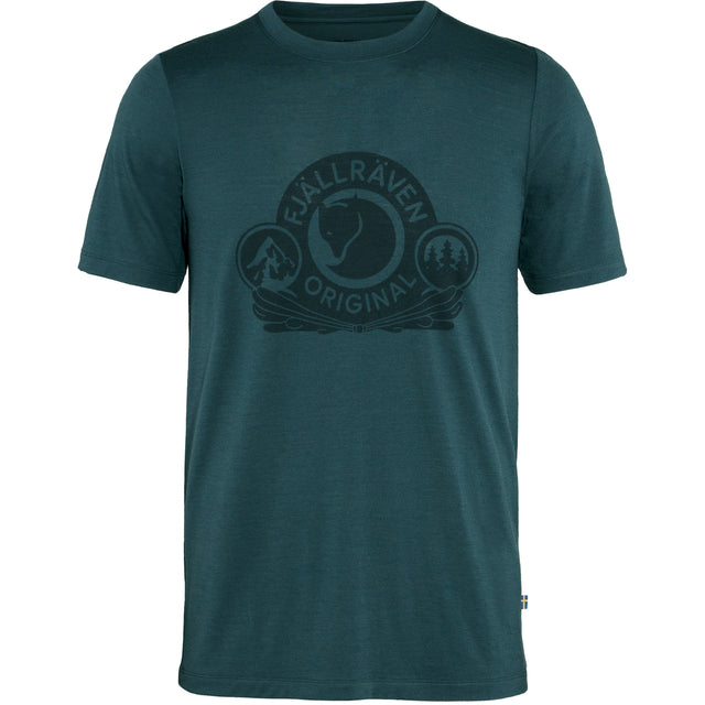 T-shirt Fjallraven Abisko Wool Classic SS men's