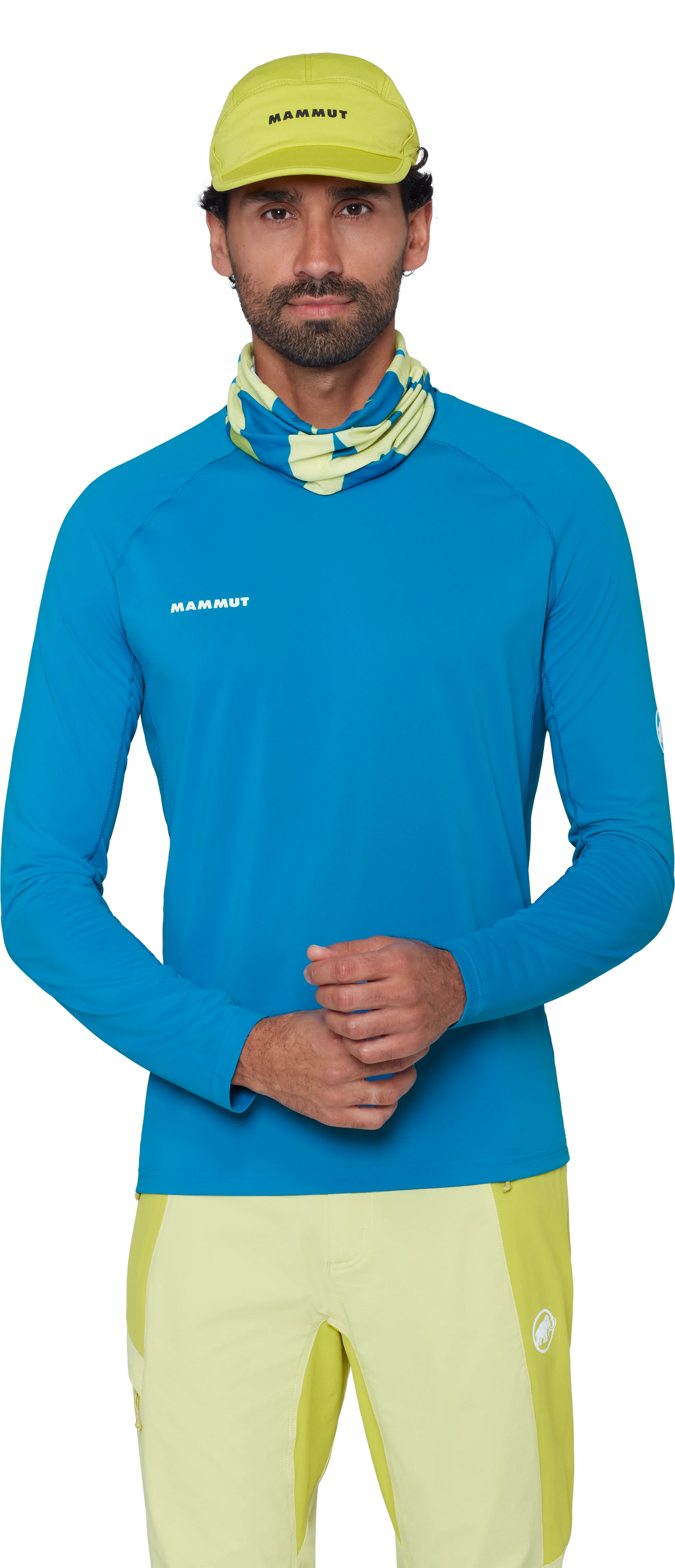 Sporta krekls Mammut Ducan FL LS vīriešu
