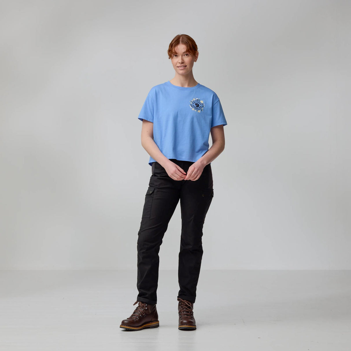 Fjallraven Fjallblomster Logo T-shirt Women's