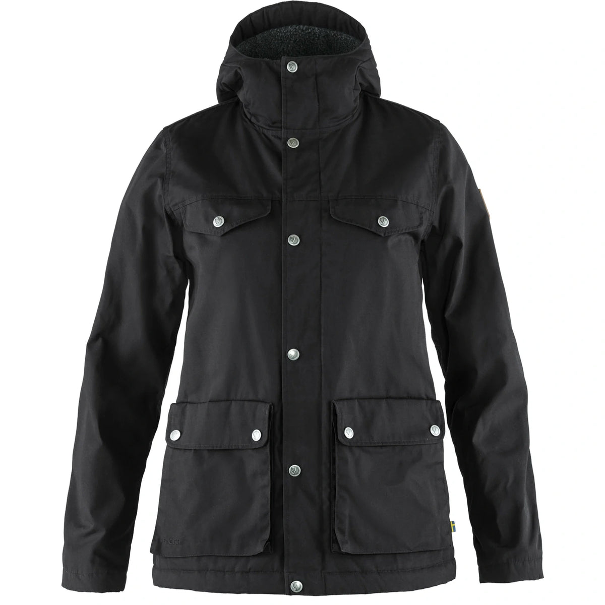 fjallraven greenland ziemas jaka sieviešu melna