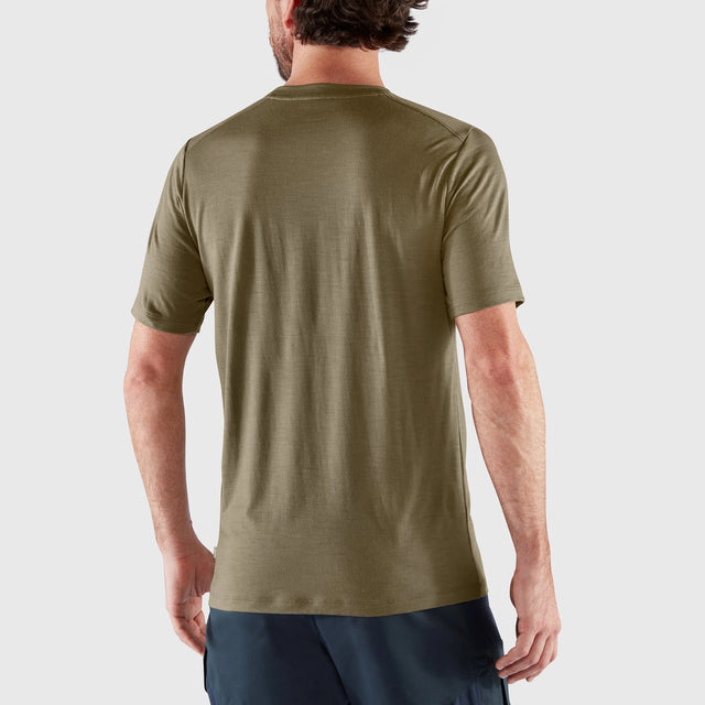 T-shirt Fjallraven Abisko Wool SS men's