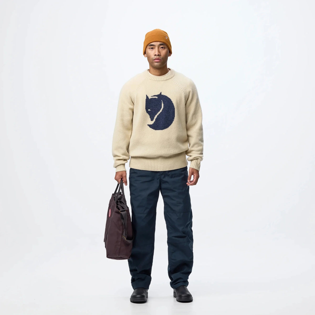 Fjällräven Logo Knit Sweater M