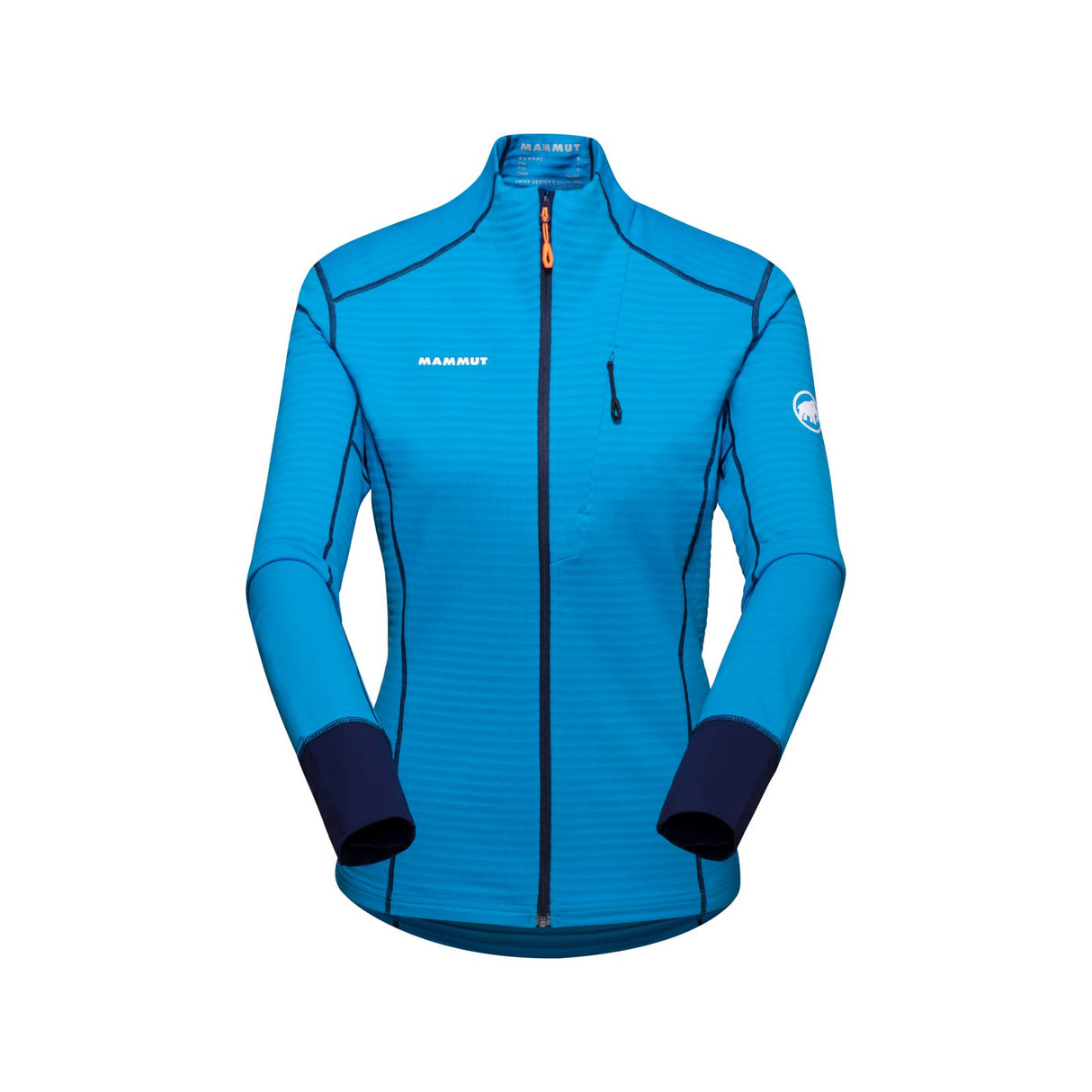 Flīsa jaka Mammut Taiss Light ML sieviešu Gentian-Marine M