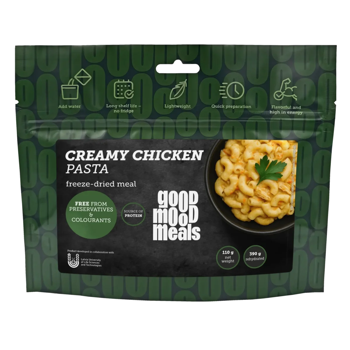 Good Mood Meals chicken pasta