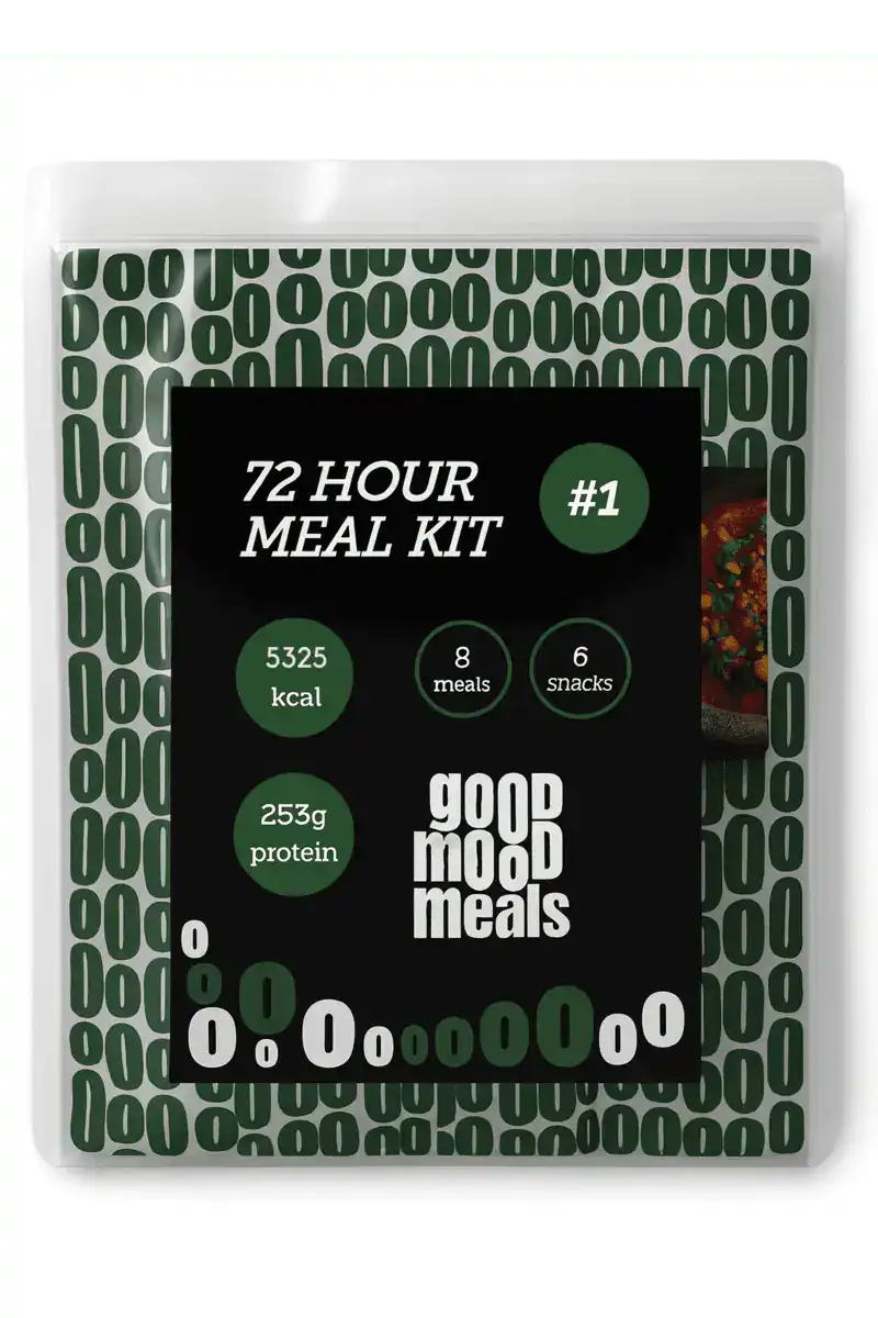 Freeze-dried 72-hour food kit Good Mood Meals