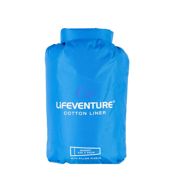 Guļammaisa iekšpalags Lifeventure 100% kokvilna Sleeping Bag Liner