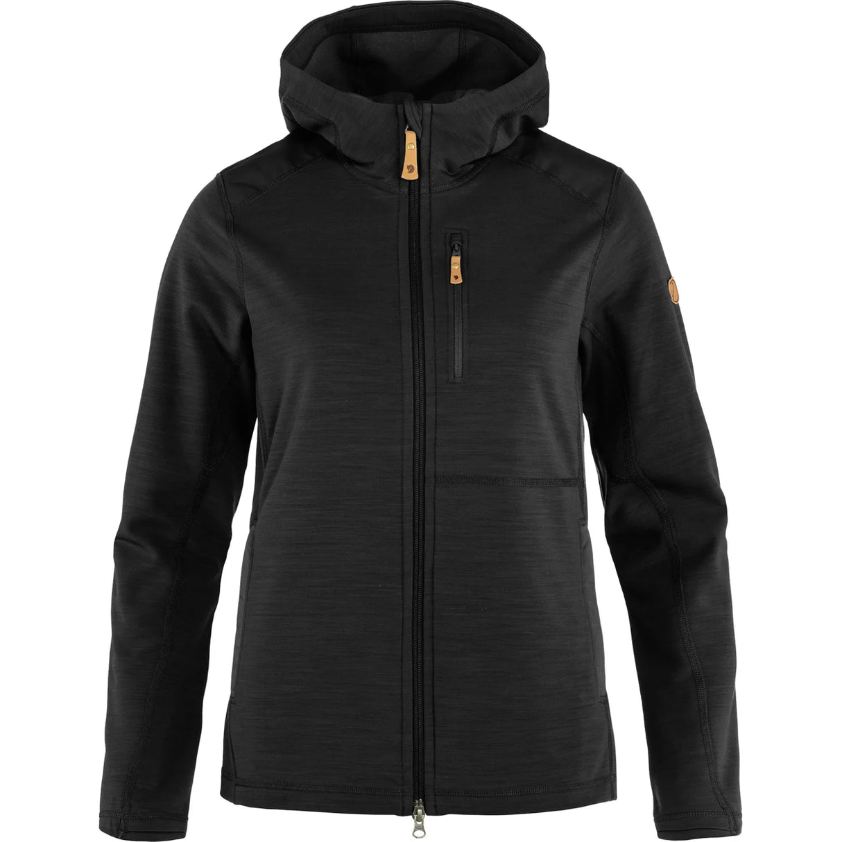 Flīsa jaka Fjallraven Keb Fleece Hoodie sieviešu