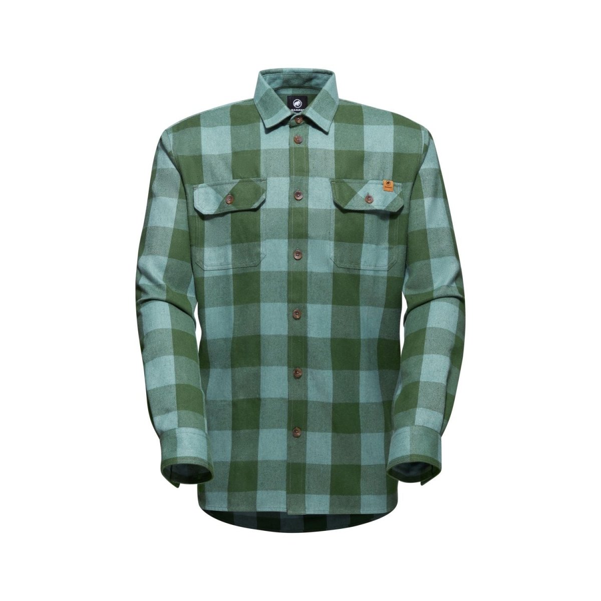 Krekls Mammut Tamaro Longsleeve vīriešu Dark Jade woods