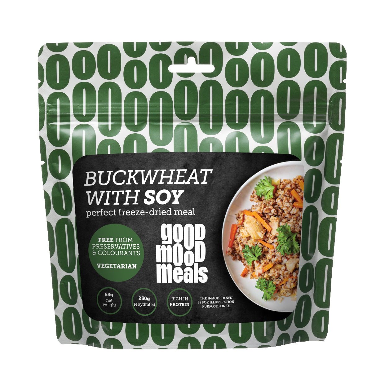 Liofilizēta pārtika Good Mood Meals griķi ar soju