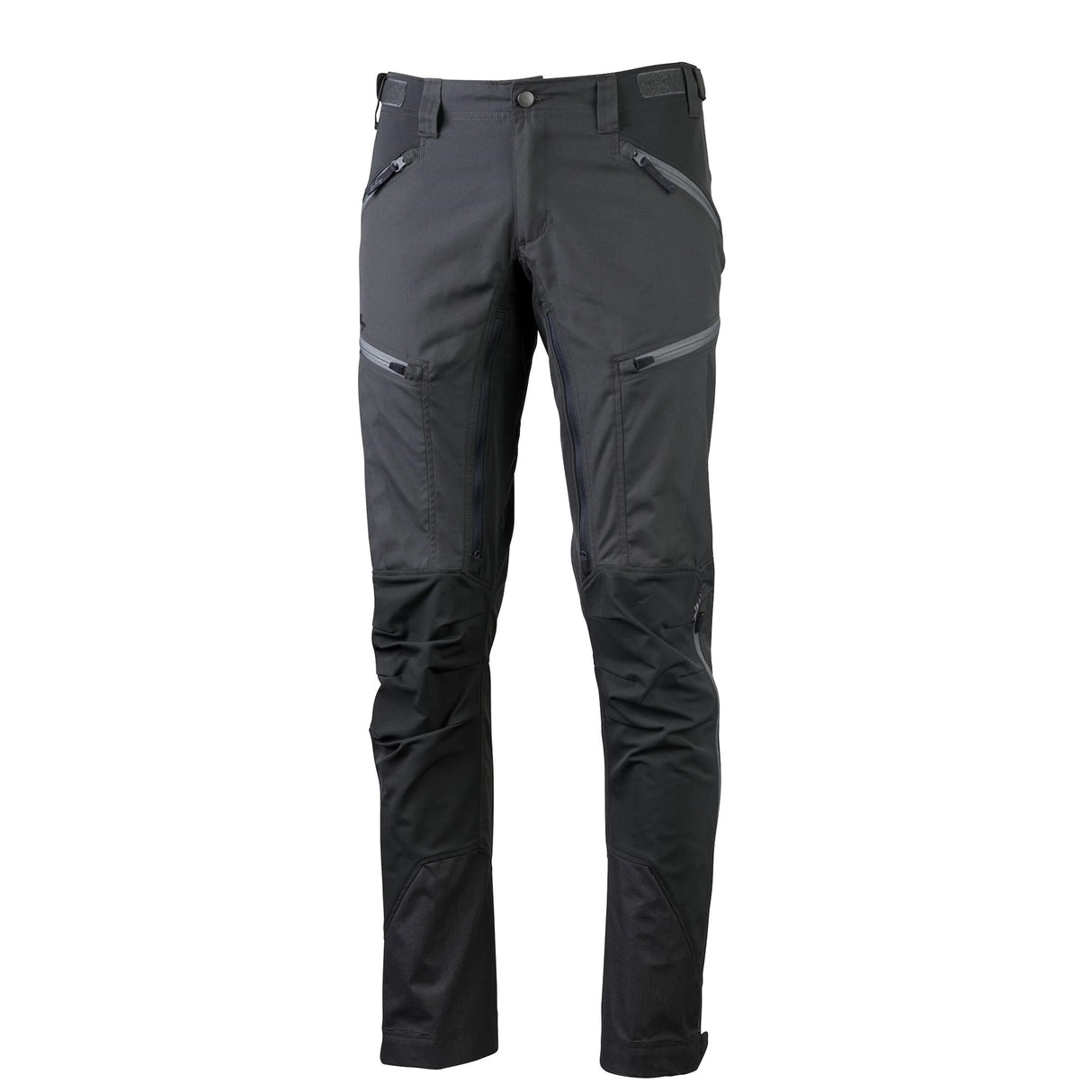 Pārgājienu bikses Lundhags Makke Stretch Hybrid vīriešu Granite Charcoal