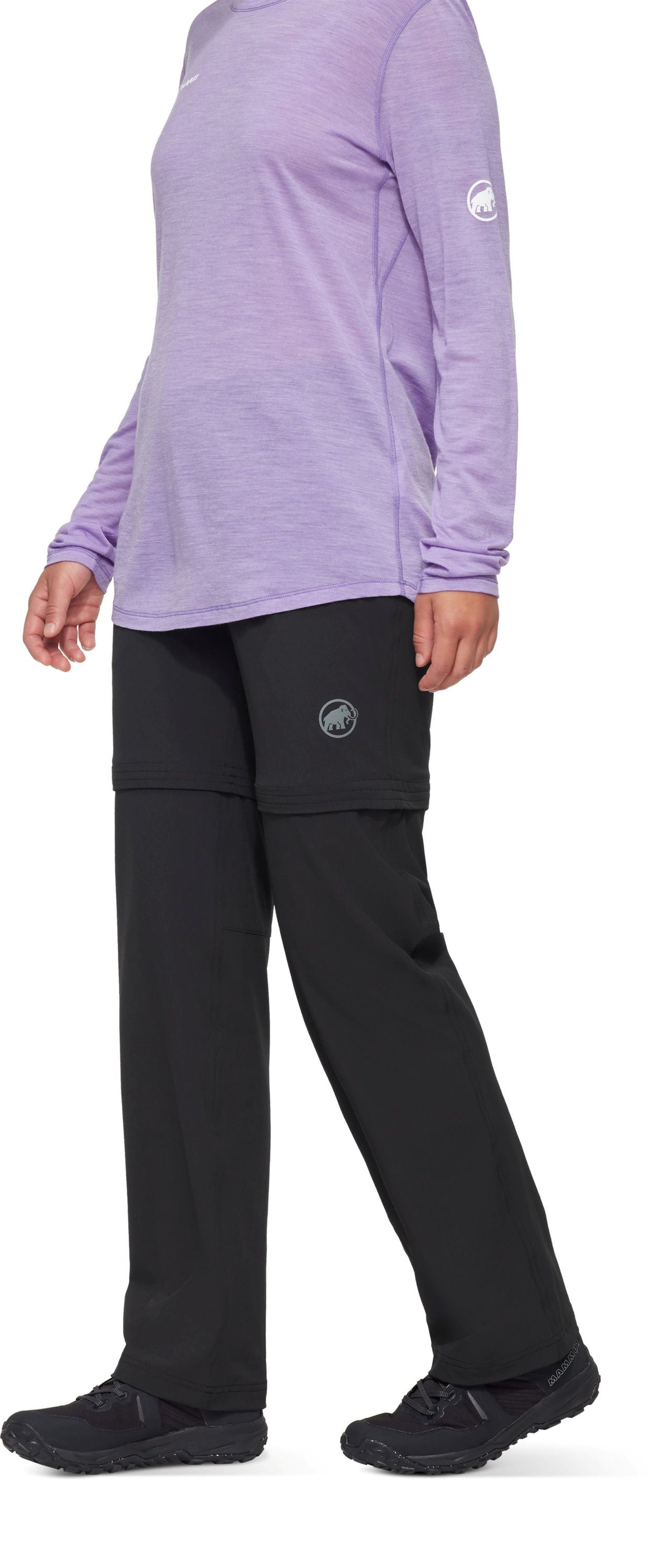 Bikses-šorti Mammut Hiking V Zip Off sieviešu