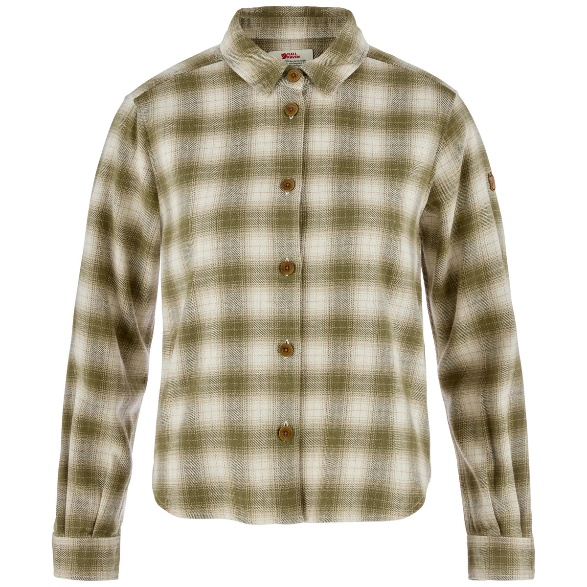 Fjällräven Övik Boxy flannel shirt for women