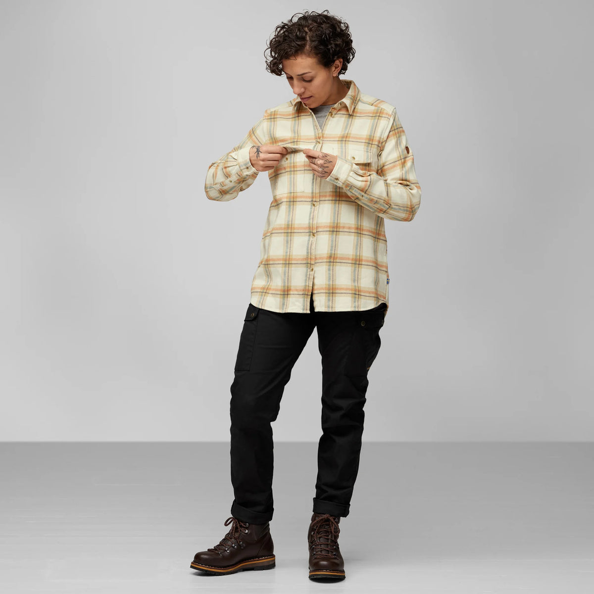 Fjällräven Women's Övik Heavy Flannel Shirt
