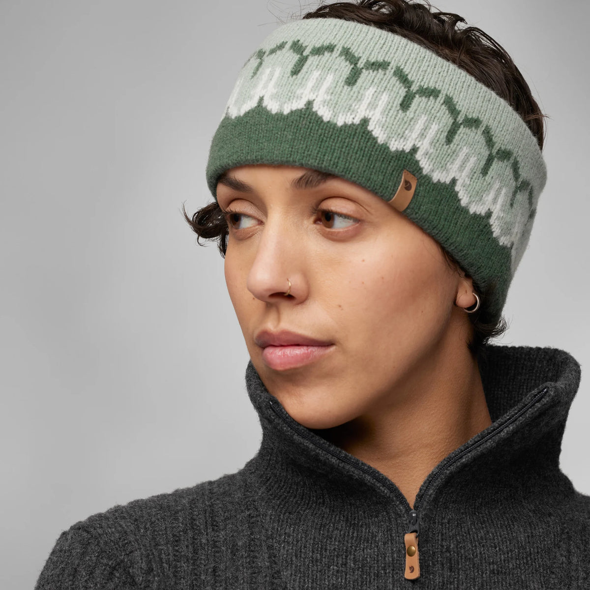 Fjällräven Övik Path Knit Headband knitted wool headband