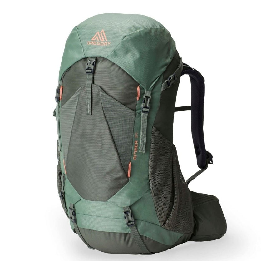 Pārgājienu mugursoma Gregory Amber 34 sieviešu Lichen Green