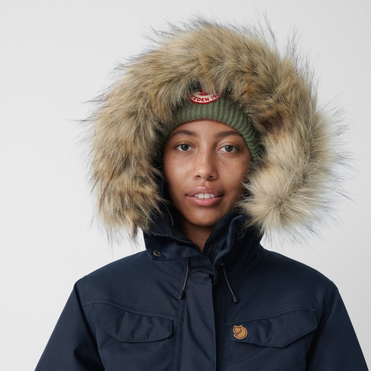 Parka Fjallraven Nuuk sieviešu