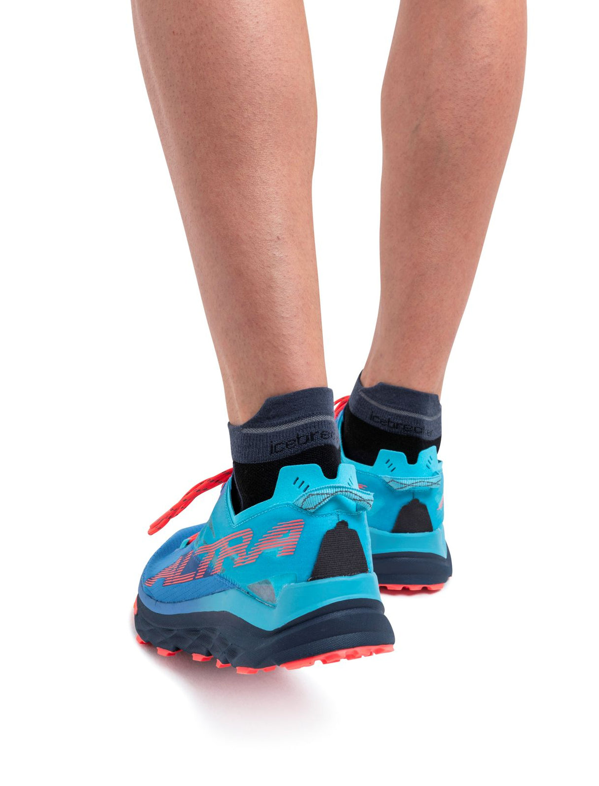 Skriešanas zeķes Icebreaker Merino Run+ Ultralight Micro vīriešu