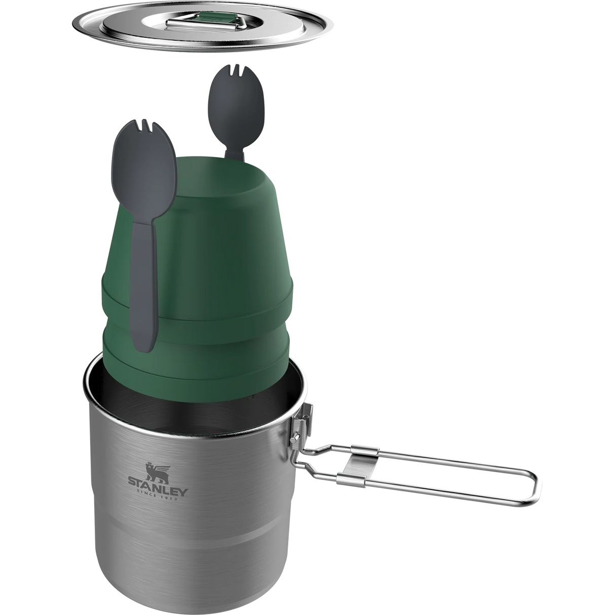 Trauku komplekts Stanley Stainless Steel Cook Set For Two 1L