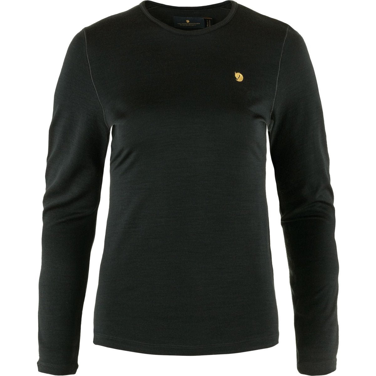 Termokrekls Fjallraven Bergtagen Thinwool LS sieviešu Black