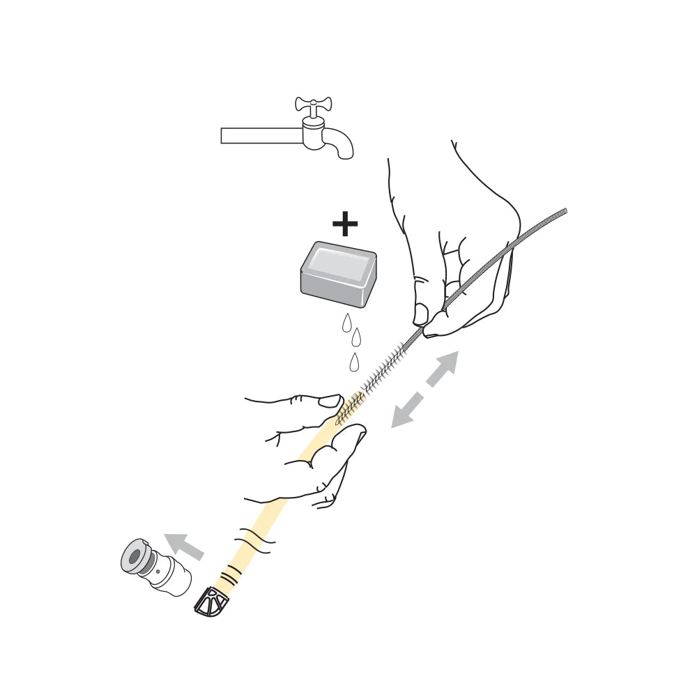 Trubiņu tīrīšanas birste Source Tube Cleaning Brush