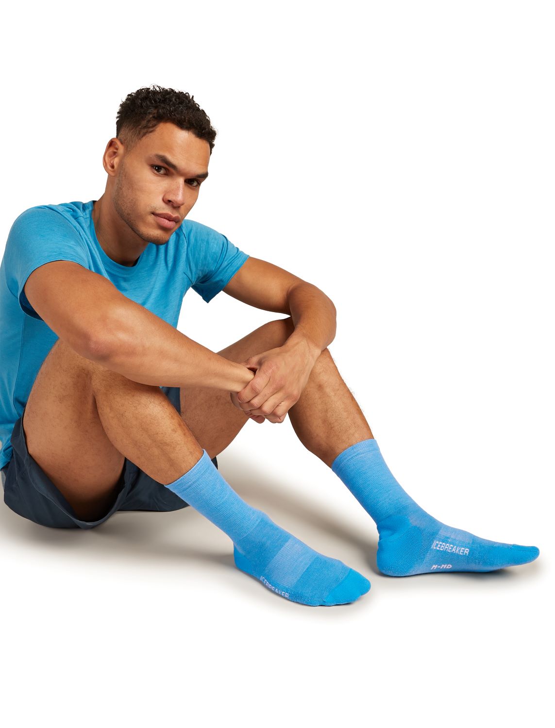 Zeķes Icebreaker Merino Lifestyle Light Crew vīriešu