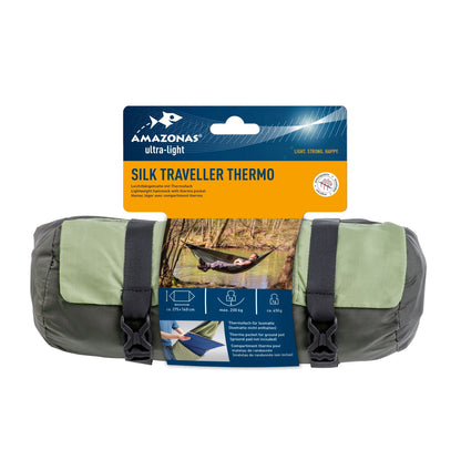 Šūpuļtīkls Amazonas Light hammock Silk Traveller Thermo