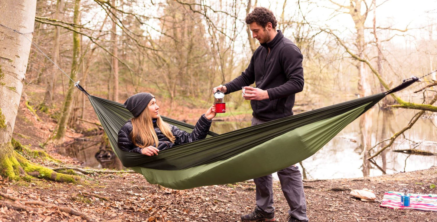 Šūpuļtīkls Amazonas Light hammock Silk Traveller Thermo