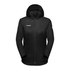 Vējjaka Mammut Ultimate VII SO Hooded sieviešu Black