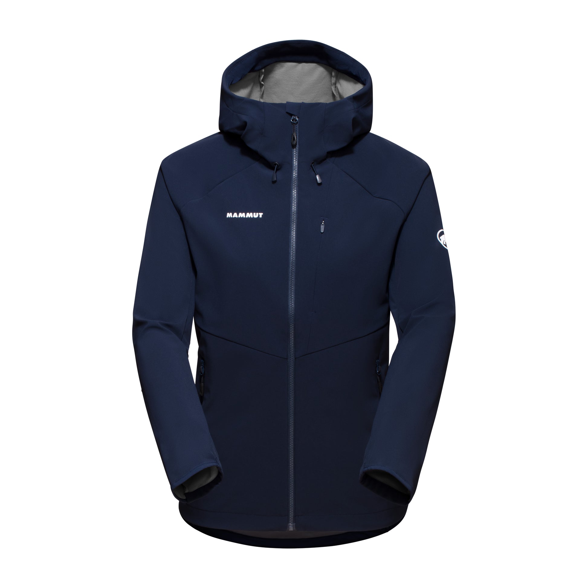 Vējjaka Mammut Ultimate Comfort SO Hooded sieviešu Marine